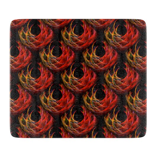 Cute Modern Boho Elegant Abstract Art Pattern #503 Snijplank (Voorkant)
