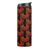 Cute Modern Boho Elegant Abstract Art Pattern #503 Thermosbeker (Gedraaid links)