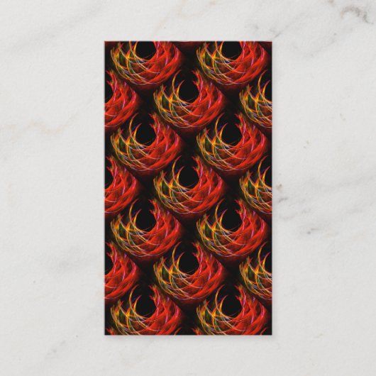 Cute Modern Boho Elegant Abstract Art Pattern #503 Visitekaartje (Voorkant)