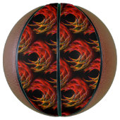 Cute Modern Boho Elegant Abstract Artpatroon #503 Basketbal (Verticaal)