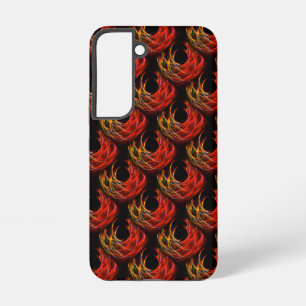 Cute Modern Boho Elegante Abstracte Kunst Patroon  Samsung Galaxy Hoesje