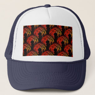 Cute Modern Boho Elegante Abstracte Kunst Patroon  Trucker Pet