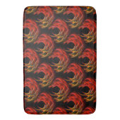 Cute Modern Boho Elegante Abstracte Kunstpatroon # Badmat (Voorkant Verticaal)