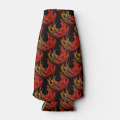 Cute Modern Boho Elegante Abstracte Kunstpatroon # Flesjeskoeler (Voorkant)