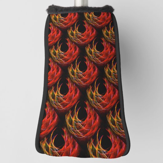 Cute Modern Boho Elegante Abstracte Kunstpatroon # Golfheadcover (Draai 90)