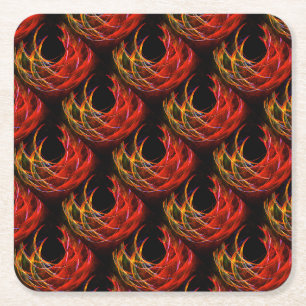 Cute Modern Boho Elegante Abstracte Kunstpatroon # Kartonnen Onderzetters