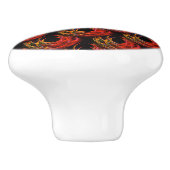 Cute Modern Boho Elegante Abstracte Kunstpatroon # Keramische Knop (Zijkant)