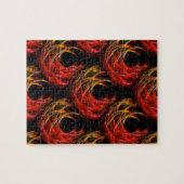 Cute Modern Boho Elegante Abstracte Kunstpatroon # Legpuzzel (Horizontaal)