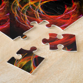 Cute Modern Boho Elegante Abstracte Kunstpatroon # Legpuzzel (Zijkant)