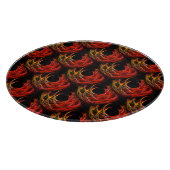 Cute Modern Boho Elegante Abstracte Kunstpatroon # Snijplank (Hoek)