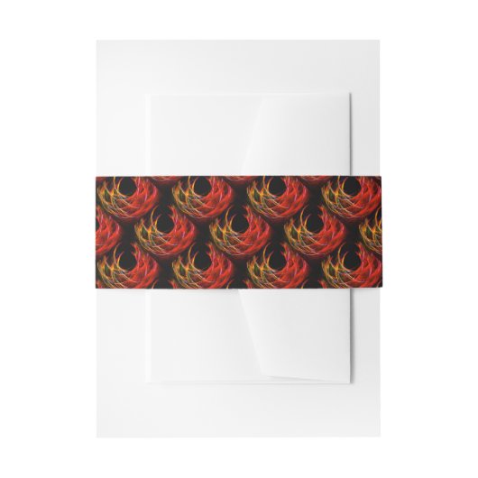 Cute Modern Boho Elegante Abstracte Kunstpatroon # Uitnodigingen Wikkel (Voorkant Voorbeeld)