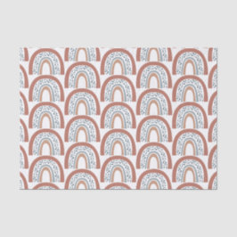 Cute Modern Boho Neutral Rainbow Tissuepapier