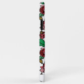 Cute Modern Bright Red Flowers Case-Mate iPhone Case (Achterkant/rechts)