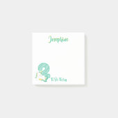 Cute Modern Chic Girly Script Name Post-it® Notes (Voorkant)