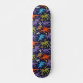 Cute Modern Colorful Fun Dinosaur Kinder Pattern Persoonlijk Skateboard (Voorkant)