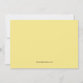 CUTE Modern Couple on Bicycle Save the Date (Achterkant)