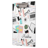 Cute Modern Custom Desktop Pattern Klembord (Links)