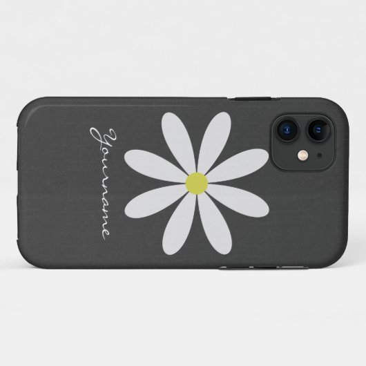 Cute & Modern Daisy Case-Mate iPhone Case (Achterkant (horizontaal))