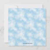 Cute Modern Elf Shoe Kerstparty Uitnodiging (Achterkant)