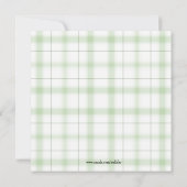 Cute Modern Elf Shoe Kerstparty Uitnodiging (Achterkant)