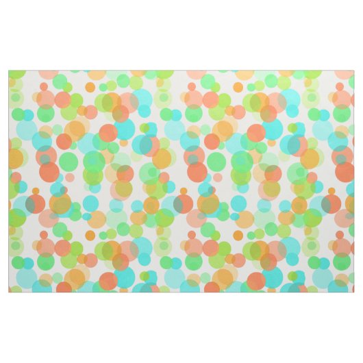 Cute Modern Funky Whimsical Summer Stippen Pattern Stof (Fat Quarter)
