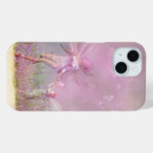 Cute Modern Girly Pink Butterfly Fairies Case-Mate iPhone Case (Achterkant (horizontaal))