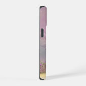 Cute Modern Girly Pink Butterfly Fairies iPhone 15 Case (Rechterkant)