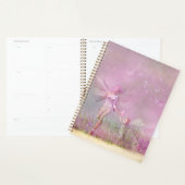 Cute Modern Girly Pink Butterfly Fairies Planner (Display)
