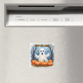 Cute Modern Halloween Spooky Collection Magneet (Insitu (Vaatwasser))