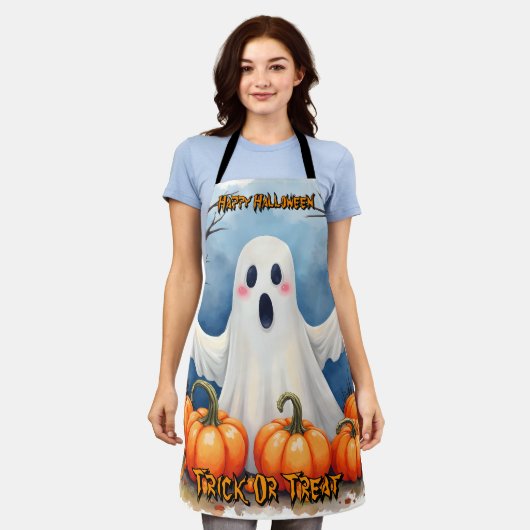 Cute Modern Halloween Spooky Collection Schort (Gedragen)