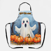 Cute Modern Halloween Spooky Collection Schort (Voorkant)
