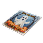 Cute Modern Halloween Spooky Collection Tegeltje (Zijkant)