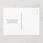 Cute Modern Kerstmis Llama String Lights Feestdagenkaart (Achterkant)