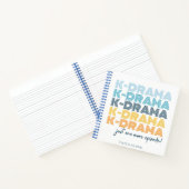 Cute Modern Korean Drama Lover Notitieboek (Binnen)