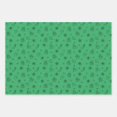 Cute Modern Minimal Kerstmis Inpakpapier Vel (Voorkant 3)