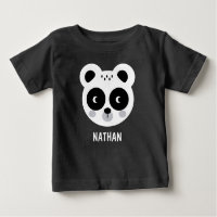 Cute Modern Panda Face Personalized