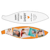 Cute Modern Photo Collage Fathers Day Basketball Basketbal (Panelen)