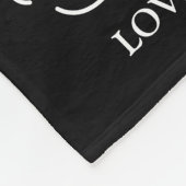 Cute Modern Photo Collage Happy First Fathers Day Fleece Deken (Hoek)