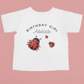 Cute Modern Red Ladybug Persoonlijk