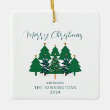 Cute Modern Rustic kerstbomen