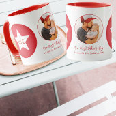 Cute Modern Simple Cool Pap First Fathers Day Mok