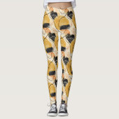 Cute Modern tiled pattern Leggings (Voorkant)