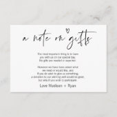 Cute Modern Wishing Well Wedding Invitation Card Informatiekaartje (Voorkant)