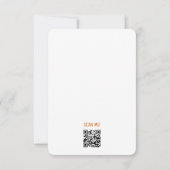 Cute moderne dino dinosaurus kinderverjaardagsfees bedankkaart (Achterkant)