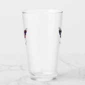 Cute Moderne Photography Butterfly Voeg naam toe Glas (Rechts)