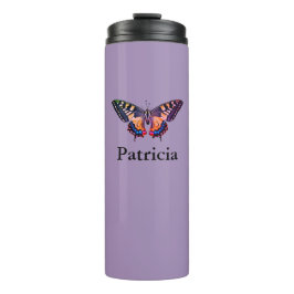 Cute Moderne Photography Butterfly Voeg naam toe Thermosbeker