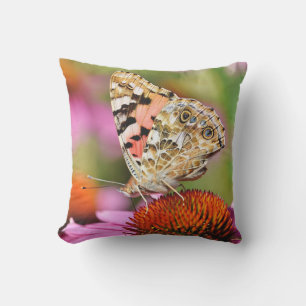 Cute Moderne Photography Butterfly Yellow Flower o Buitenkussen