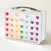 Cute Moderne Regenboog Harten Moderne Kinderen Mei (Voorkant)