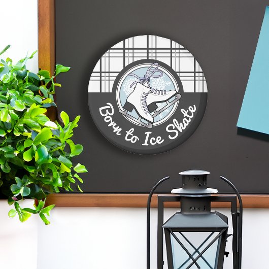 Cute Moderne Tartanijsvorming Magneet