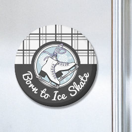 Cute Moderne Tartanijsvorming Magneet